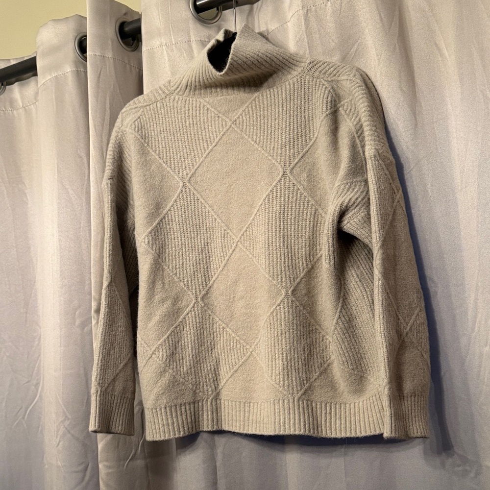 Cozy Cream Turtleneck Sweater